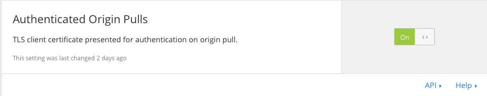 TLS origin